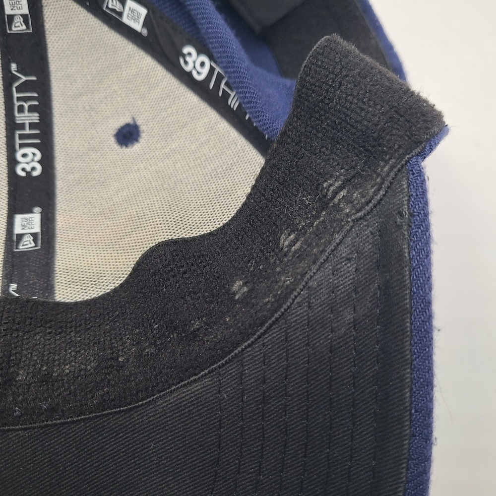 Denver Broncos Hat Fitted L-XL New Era 39Thirty‎ Blue NFL Football Logo Flex Men - Picture 11 of 12